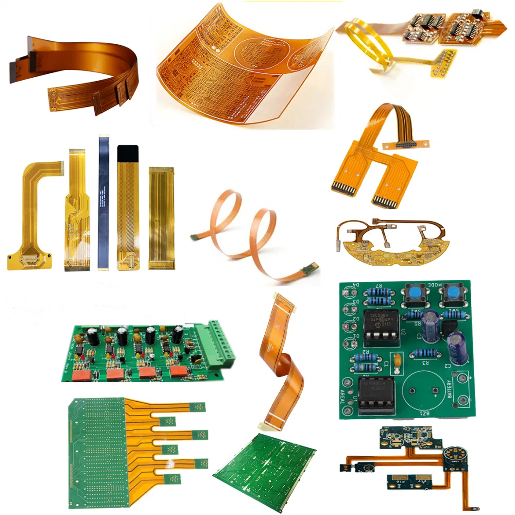 Customerized Printed Circuit PCB with Metal Dome Metal Reinforcement FPC